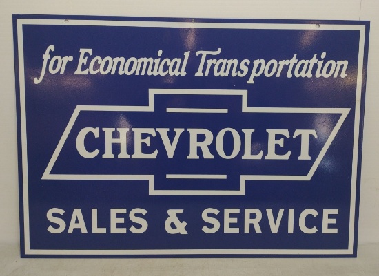 SSP Chevrolet Sales & Service Sign