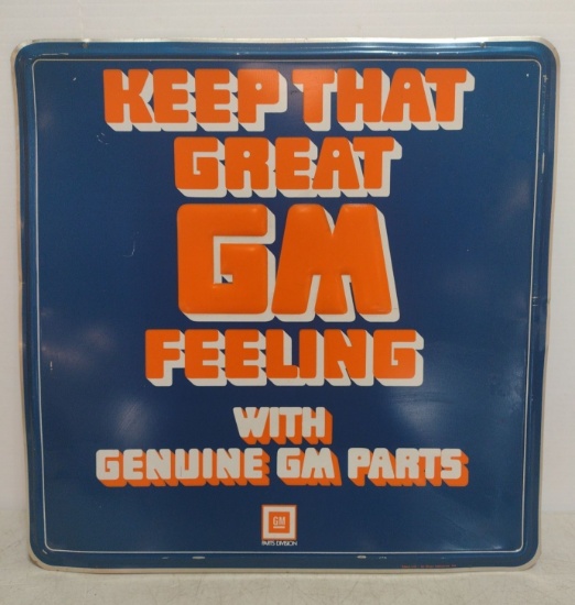 SST GM Feelings Genuine Parts Sign