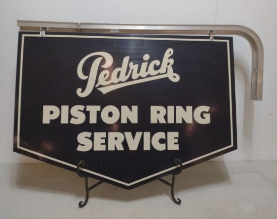 DST Pedrick Piston Ring Service Sign on Hanger