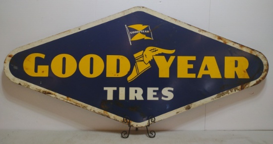 DST Good Year Tires Diamond Shaped Sign