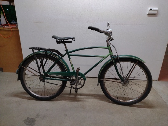 Pre-War Schwinn LaSalle 26" men's bicycle, tri-color