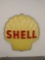 Mold injected Shell gasoline sign