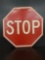 SST Embossed STOP Sign