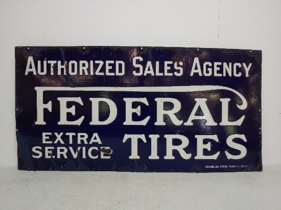 SSP Federal Tires Service sign