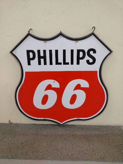 DSP Phillips 66 sign with frame