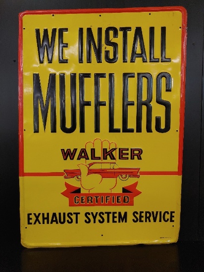 SST NOS. Walker certified exhaust sign