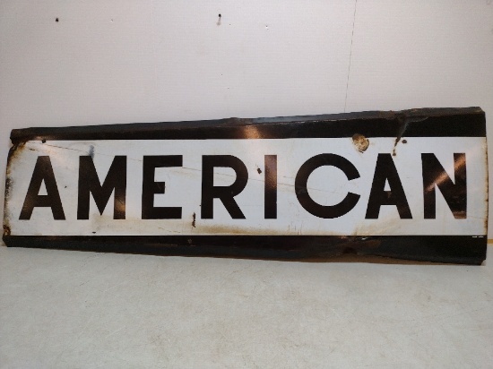 SSP American metal sign
