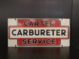 SST Carter Carbureter Service sign