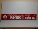 SST NOS Kendall embossed self framed sign