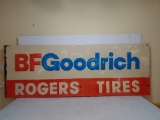 SST BF Goodrich Rogers Dealer sign Embosd