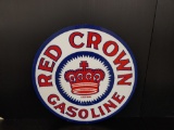 SSP Red Crown Gasoline Sign
