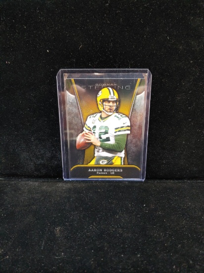 2013 Aaron Rodgers Bowman Sterling Card
