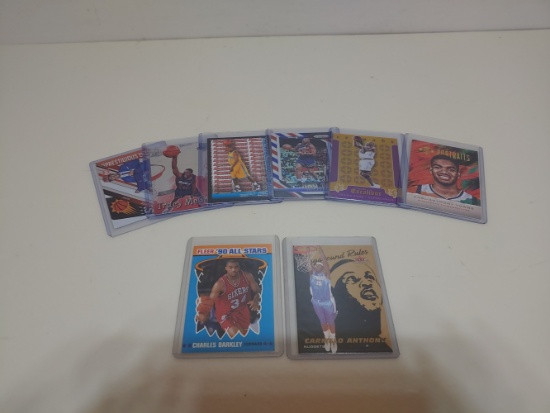 8 NBA cards Barkley Carmelo and more