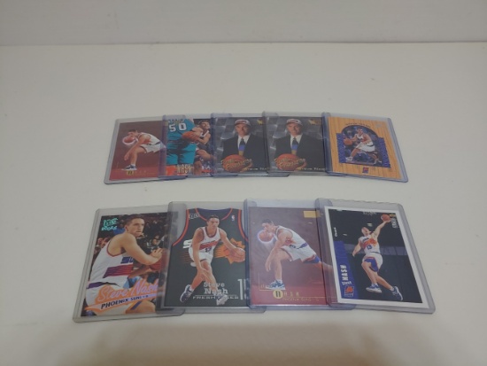 9 Steve Nash cards some rookies