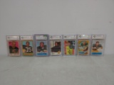 7 Packer HOF graded slab cards