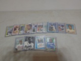 13 Hank Aaron cards 1 sticker