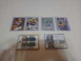 5 Favre cards including Jerseys