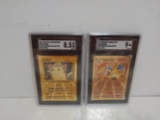 2 Pokemon graded cards