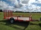 Utility Trailer,single axle,red
