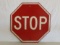 SST Embossed Stop sign