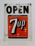 SST 7Up open sign