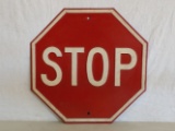 SST Embossed Stop sign
