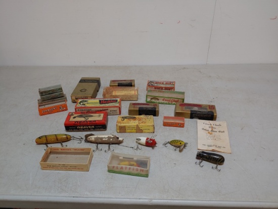 Fishing Lure Collectibles & Boxes
