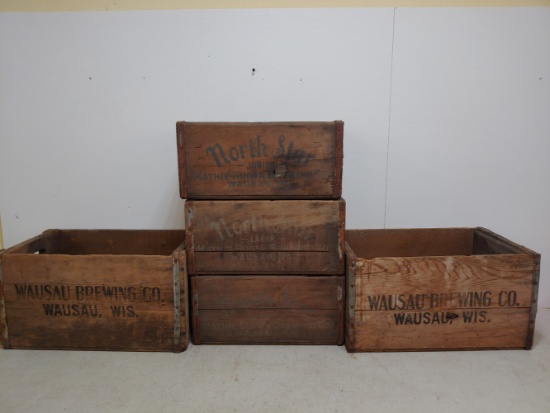 Beer Ad Crates