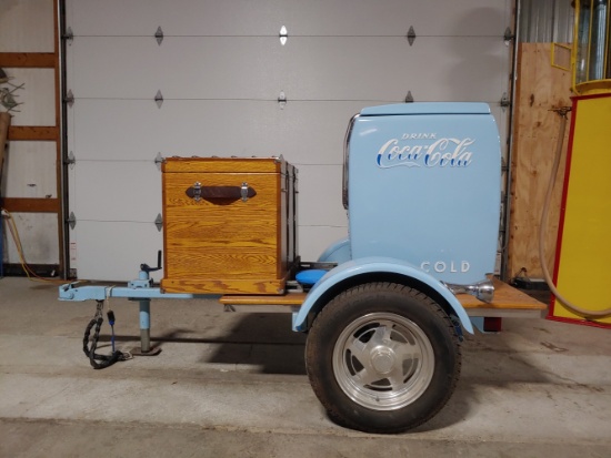 Coca-Cola trailer that would look good behind any street rod
