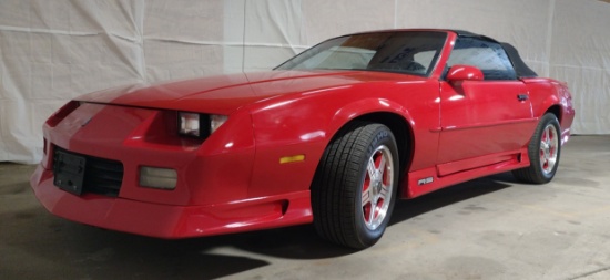 1991 CHEVROLET Camaro RS convertible