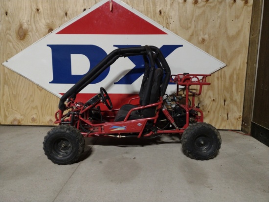 Four wheeled go-kart all terrain