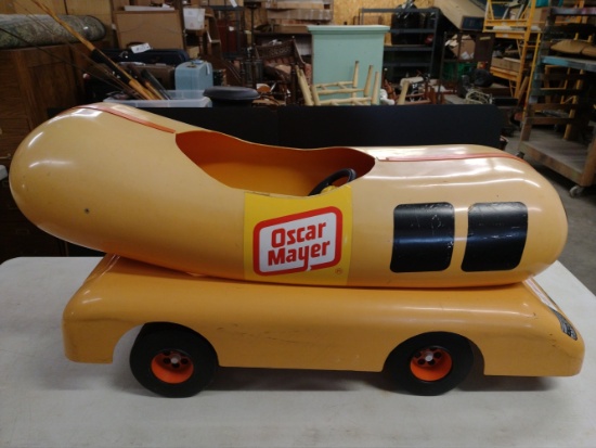 Oscar Mayer Wienermobile Plastic Pedal Car