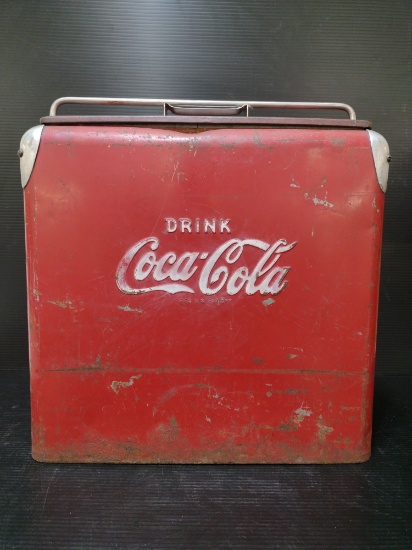 Coca-Cola Galvanized Cooler