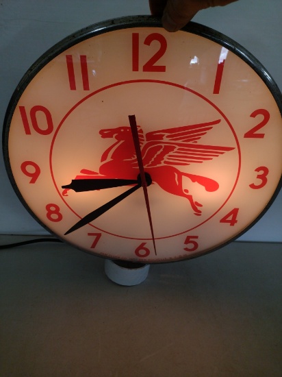 Pam Clock Co Advertisement Mobile Pegasus