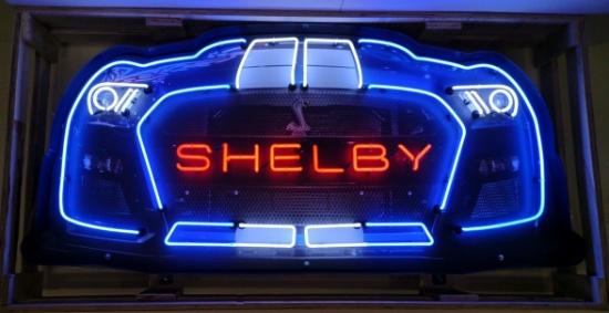 Shelby Car Grill Neon Sign
