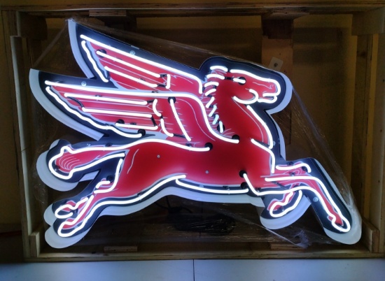 Mobile Pegasus Neon Sign