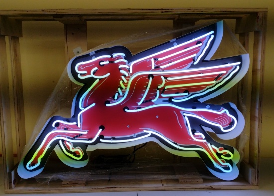 Mobile Pegasus Neon Sign