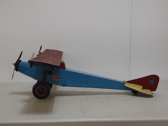 Schieble's Tin Toy Plane
