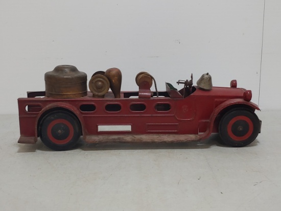 1930s Tin Fire Truck Toy
