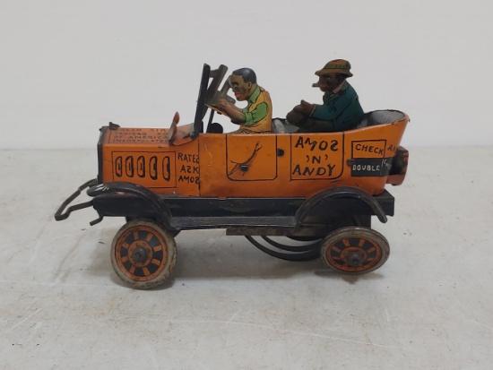 Marx Amos and Andy Wind-Up Tin Car
