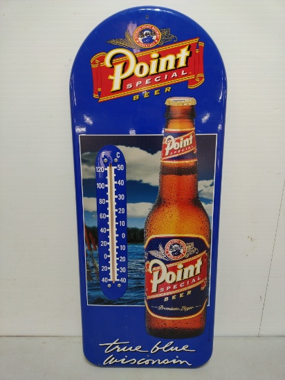 Point Beer Metal Thermometer