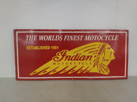 SSP Indian Motorcycle Sign