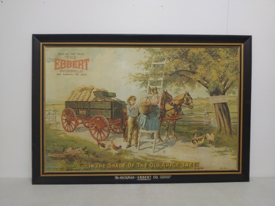SST Hickman-Ebbert Self-Framed Litho Sign