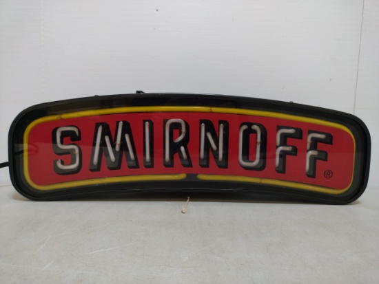 Smirnoff Neon Wall Sign
