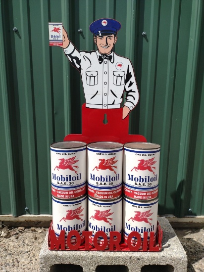 Mobil Oil Salesman Sample Display