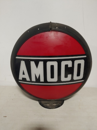 Glass Amoco Pump Globe