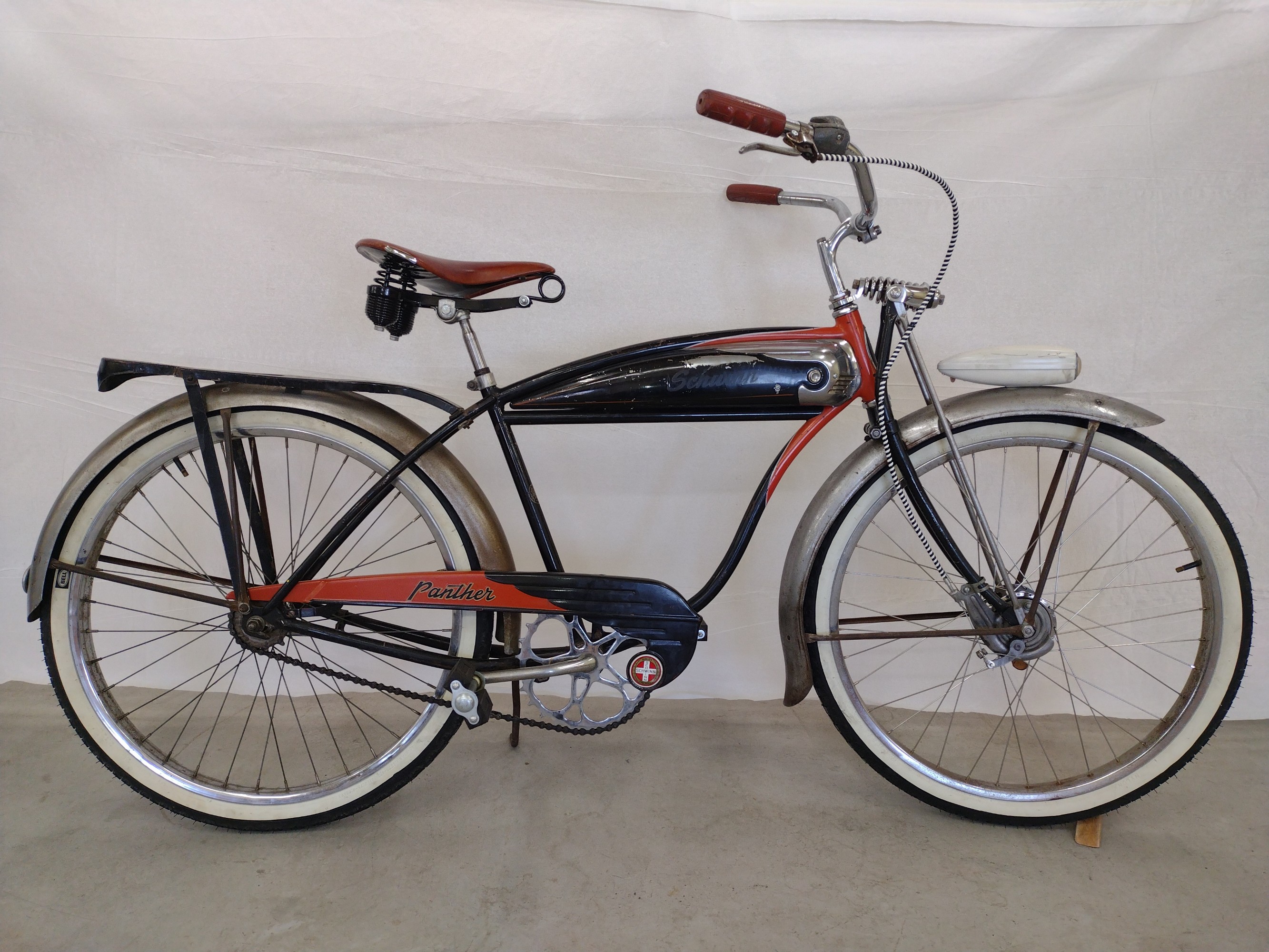 1952 Schwinn Panther Bicycle Front Drum Brakes Proxibid