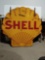 DSP Die Cut Shell Gas Sign