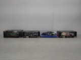 4 NASCAR Diecast Model Cars Revell and Other