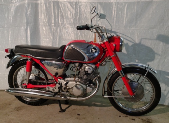 Motorcycle 1968 HONDA Hawk